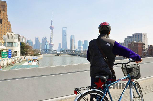 上海サイクリング