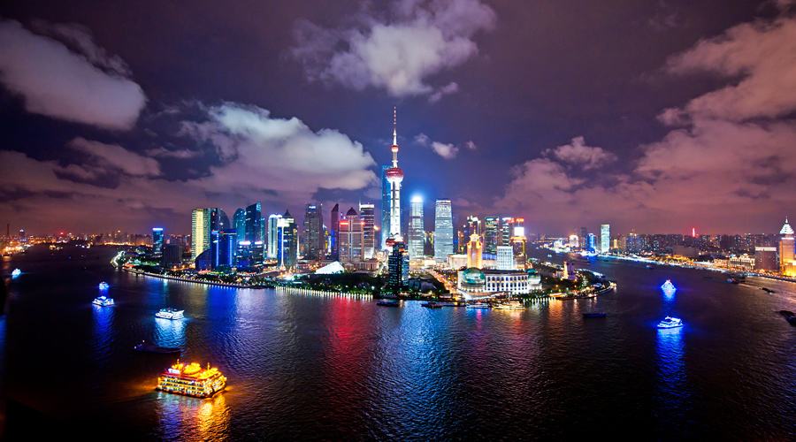 上海感動の夜景